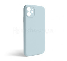 Чохол Full Silicone Case для Apple iPhone 11 sky blue (58) закрита камера (без логотипу) TPS-2710000253495