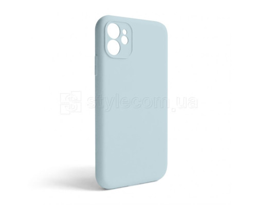 Чохол Full Silicone Case для Apple iPhone 11 sky blue (58) закрита камера (без логотипу) TPS-2710000253495