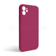 Чохол Full Silicone Case для Apple iPhone 11 pomegranate (59) закрита камера (без логотипу) TPS-2710000253501