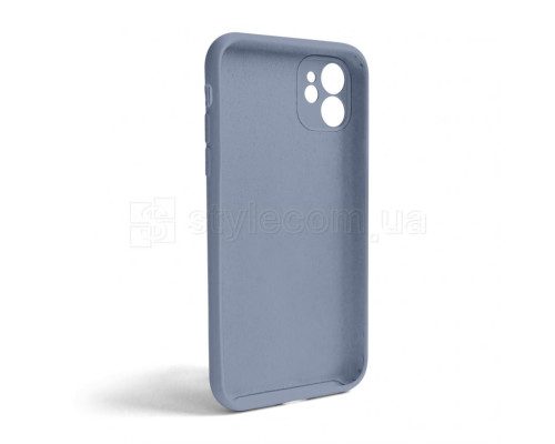 Чохол Full Silicone Case для Apple iPhone 11 sierra blue (62) закрита камера (без логотипу) TPS-2710000253532