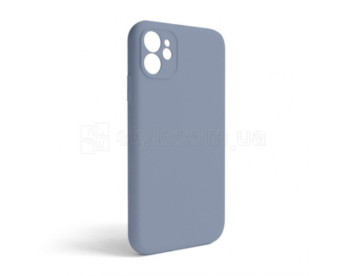 Чохол Full Silicone Case для Apple iPhone 11 sierra blue (62) закрита камера (без логотипу) TPS-2710000253532