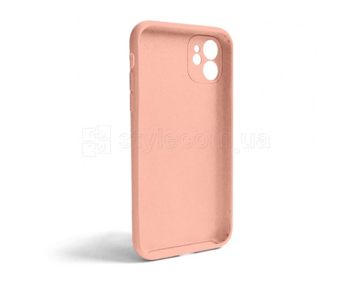 Чохол Full Silicone Case для Apple iPhone 11 grapefruit (61) закрита камера (без логотипу) TPS-2710000253525