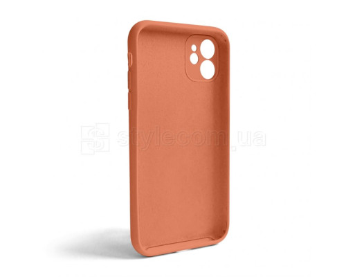 Чохол Full Silicone Case для Apple iPhone 11 new peach (66) закрита камера (без логотипу) TPS-2710000253570