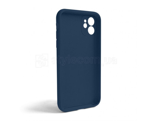 Чохол Full Silicone Case для Apple iPhone 11 deep navy (68) закрита камера (без логотипу) TPS-2710000253594