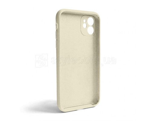 Чохол Full Silicone Case для Apple iPhone 11 antique white (10) закрита камера (без логотипу) TPS-2710000253600