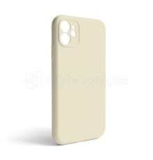 Чохол Full Silicone Case для Apple iPhone 11 antique white (10) закрита камера (без логотипу) TPS-2710000253600