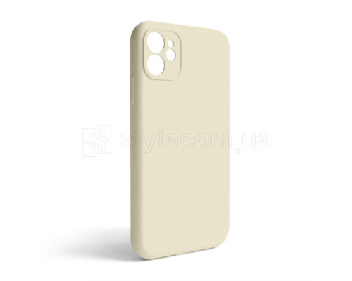 Чохол Full Silicone Case для Apple iPhone 11 antique white (10) закрита камера (без логотипу) TPS-2710000253600