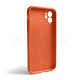 Чохол Full Silicone Case для Apple iPhone 11 apricot (02) закрита камера (без логотипу) TPS-2710000253617