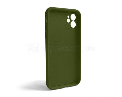 Чохол Full Silicone Case для Apple iPhone 11 army green (45) закрита камера (без логотипу) TPS-2710000253624