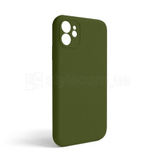 Чохол Full Silicone Case для Apple iPhone 11 army green (45) закрита камера (без логотипу) TPS-2710000253624