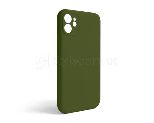 Чохол Full Silicone Case для Apple iPhone 11 army green (45) закрита камера (без логотипу) TPS-2710000253624