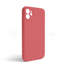 Чохол Full Silicone Case для Apple iPhone 11 camellia (25) закрита камера (без логотипу) TPS-2710000253655