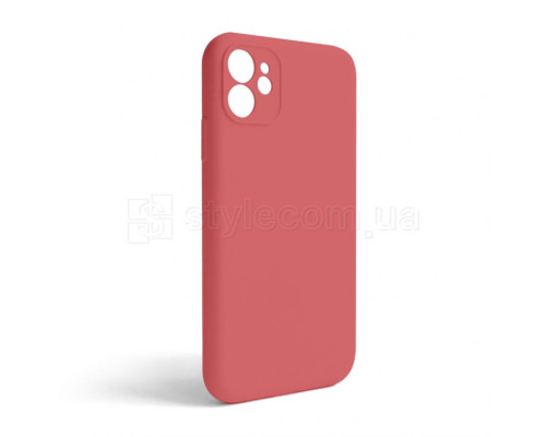 Чохол Full Silicone Case для Apple iPhone 11 camellia (25) закрита камера (без логотипу) TPS-2710000253655