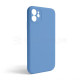 Чохол Full Silicone Case для Apple iPhone 11 cornflower (53) закрита камера (без логотипу) TPS-2710000253662