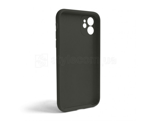 Чохол Full Silicone Case для Apple iPhone 11 dark olive (35) закрита камера (без логотипу) TPS-2710000253709