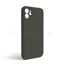 Чохол Full Silicone Case для Apple iPhone 11 dark olive (35) закрита камера (без логотипу) TPS-2710000253709