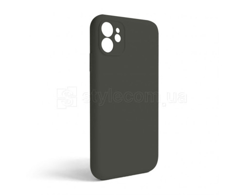 Чохол Full Silicone Case для Apple iPhone 11 dark olive (35) закрита камера (без логотипу) TPS-2710000253709