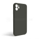 Чохол Full Silicone Case для Apple iPhone 11 dark olive (35) закрита камера (без логотипу) TPS-2710000253709