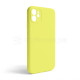 Чохол Full Silicone Case для Apple iPhone 11 flash lime (41) закрита камера (без логотипу) TPS-2710000253723