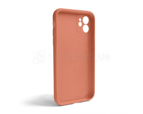 Чохол Full Silicone Case для Apple iPhone 11 peach (27) закрита камера (без логотипу) TPS-2710000253730