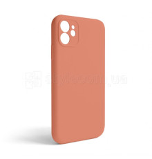 Чохол Full Silicone Case для Apple iPhone 11 peach (27) закрита камера (без логотипу)