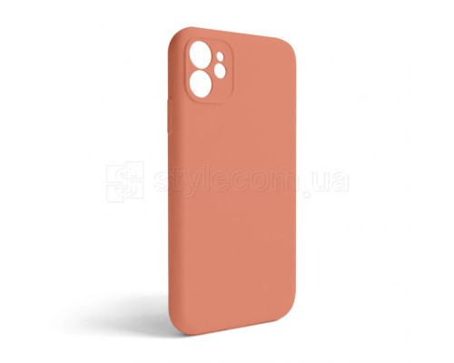 Чохол Full Silicone Case для Apple iPhone 11 peach (27) закрита камера (без логотипу) TPS-2710000253730