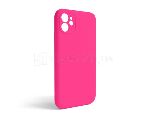 Чохол Full Silicone Case для Apple iPhone 11 shiny pink (38) закрита камера (без логотипу) TPS-2710000253891