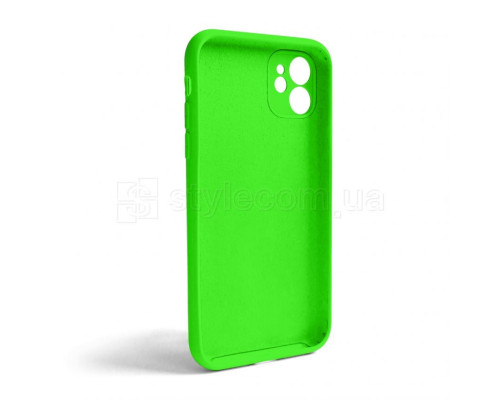 Чохол Full Silicone Case для Apple iPhone 11 shiny green (40) закрита камера (без логотипу) TPS-2710000253907