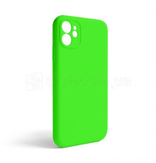 Чохол Full Silicone Case для Apple iPhone 11 shiny green (40) закрита камера (без логотипу) TPS-2710000253907