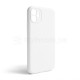 Full Silicone Case iPhone 11 (09) white закрытая камера (без логотипа)