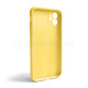 Чохол Full Silicone Case для Apple iPhone 11 yellow (04) закрита камера (без логотипу) TPS-2710000253938