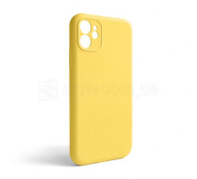 Чохол Full Silicone Case для Apple iPhone 11 yellow (04) закрита камера (без логотипу) TPS-2710000253938