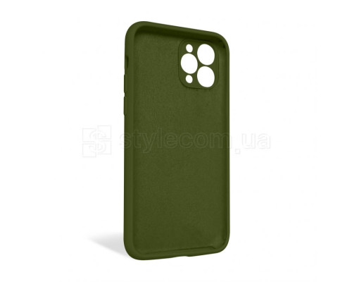 Чохол Full Silicone Case для Apple iPhone 11 Pro army green (45) закрита камера (без логотипу) TPS-2710000254089