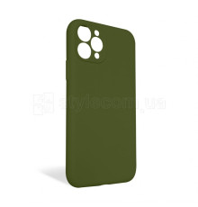 Чохол Full Silicone Case для Apple iPhone 11 Pro army green (45) закрита камера (без логотипу) TPS-2710000254089