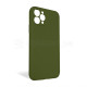 Чохол Full Silicone Case для Apple iPhone 11 Pro army green (45) закрита камера (без логотипу) TPS-2710000254089