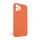 Чохол Full Silicone Case для Apple iPhone 11 Pro apricot (02) закрита камера (без логотипу) TPS-2710000254072