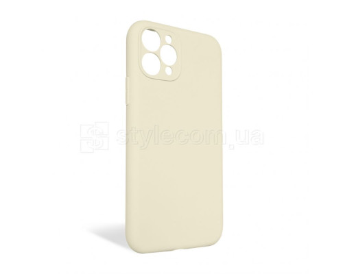 Чохол Full Silicone Case для Apple iPhone 11 Pro antique white (10) закрита камера (без логотипу) TPS-2710000254065