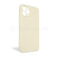 Чохол Full Silicone Case для Apple iPhone 11 Pro antique white (10) закрита камера (без логотипу) TPS-2710000254065