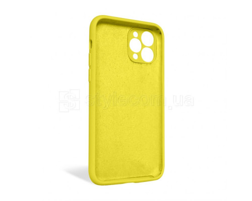 Чохол Full Silicone Case для Apple iPhone 11 Pro canary yellow (50) закрита камера (без логотипу) TPS-2710000253945