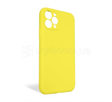 Чохол Full Silicone Case для Apple iPhone 11 Pro canary yellow (50) закрита камера (без логотипу) TPS-2710000253945