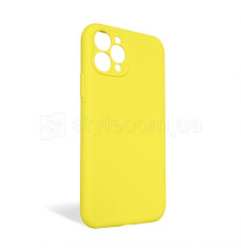 Чохол Full Silicone Case для Apple iPhone 11 Pro canary yellow (50) закрита камера (без логотипу)