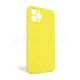 Чохол Full Silicone Case для Apple iPhone 11 Pro canary yellow (50) закрита камера (без логотипу) TPS-2710000253945