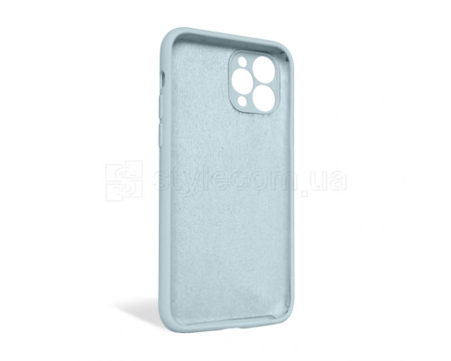 Чохол Full Silicone Case для Apple iPhone 11 Pro sky blue (58) закрита камера (без логотипу) TPS-2710000253952