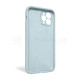 Чохол Full Silicone Case для Apple iPhone 11 Pro sky blue (58) закрита камера (без логотипу) TPS-2710000253952