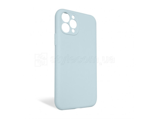 Чохол Full Silicone Case для Apple iPhone 11 Pro sky blue (58) закрита камера (без логотипу) TPS-2710000253952