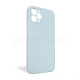 Чохол Full Silicone Case для Apple iPhone 11 Pro sky blue (58) закрита камера (без логотипу) TPS-2710000253952