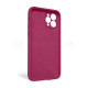 Чохол Full Silicone Case для Apple iPhone 11 Pro pomegranate (59) закрита камера (без логотипу) TPS-2710000253969