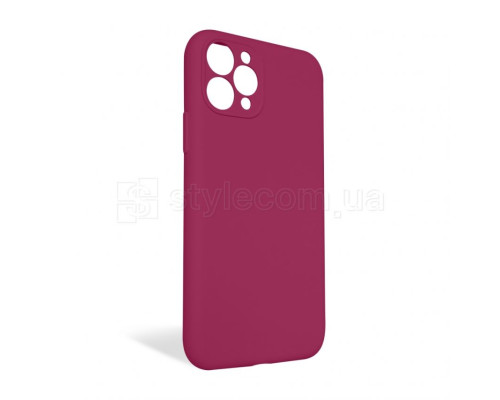 Чохол Full Silicone Case для Apple iPhone 11 Pro pomegranate (59) закрита камера (без логотипу) TPS-2710000253969