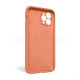 Чохол Full Silicone Case для Apple iPhone 11 Pro new peach (66) закрита камера (без логотипу) TPS-2710000254034