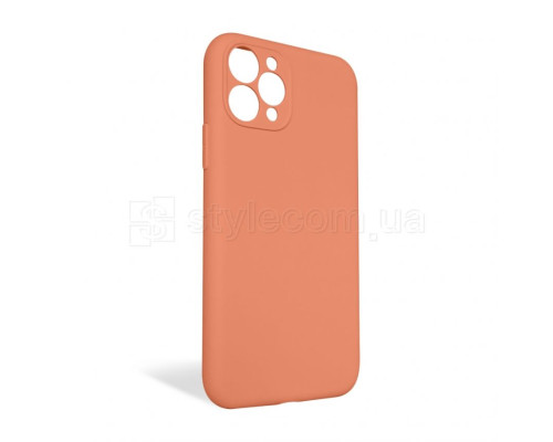 Чохол Full Silicone Case для Apple iPhone 11 Pro new peach (66) закрита камера (без логотипу) TPS-2710000254034